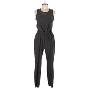 Athleta, Sleeveless Jogger Jumpsuit, Black, Size Medium